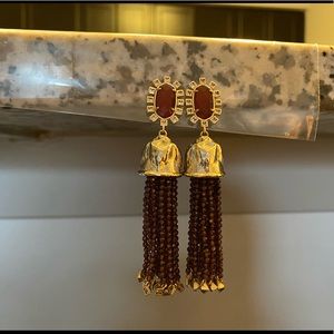 Kendra Scott Decker Beaded Tassel Statement